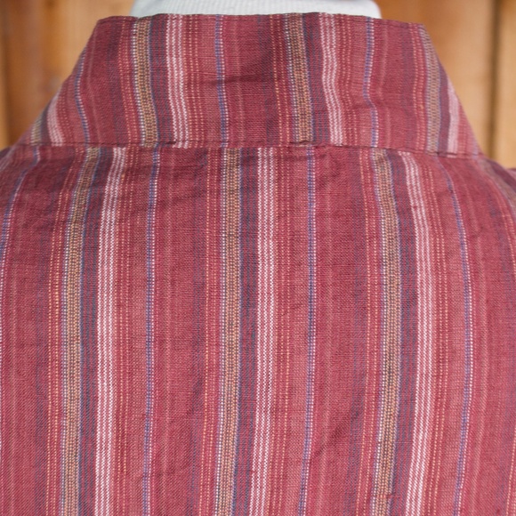 bryn Walker 100% Linen Wrap Style Sleeveless Blouse Made In The USA Size S - Picture 12 of 17